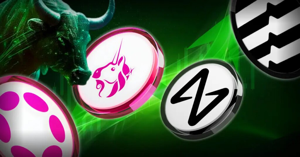Altcoins Rally Today: DOT, NEAR, UNI & APT Jump as Crypto Market Turns Bullish